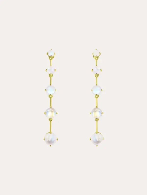 Onde fortune earrings