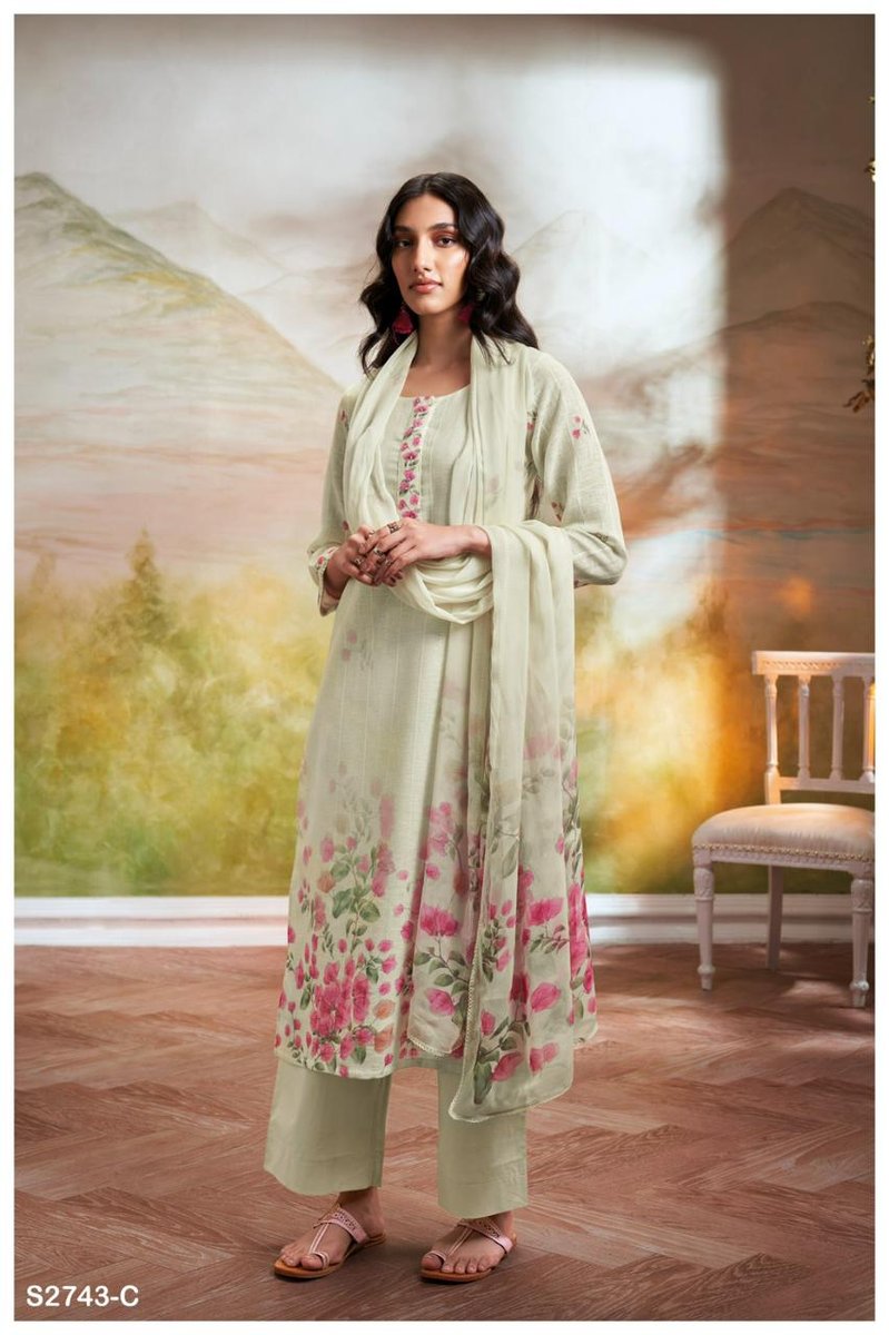 GANGA ESHANA S-2743-A TO S-2743-D 3