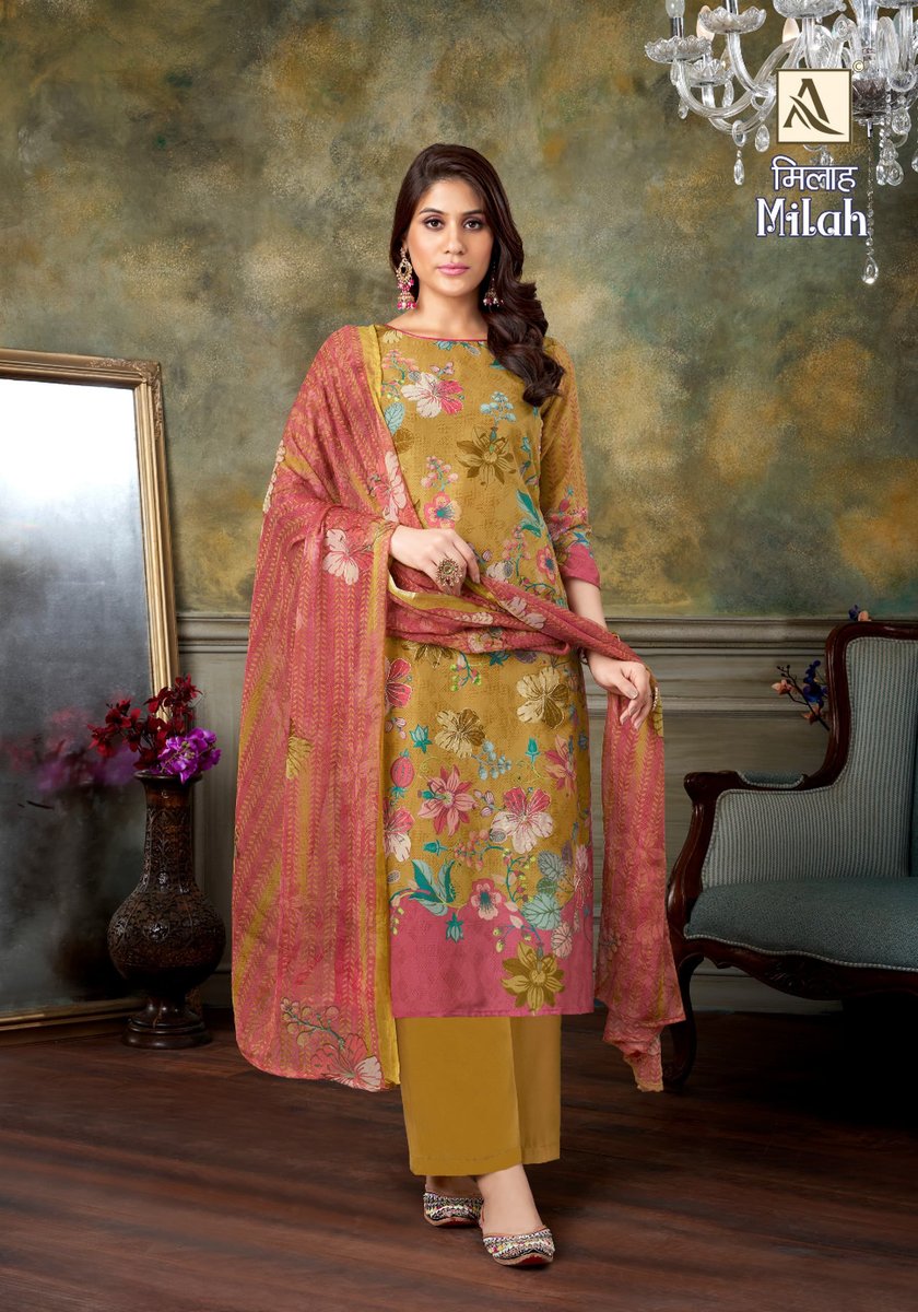 ALOK SUIT MILAH H-1451-001 TO H-1451-006 1