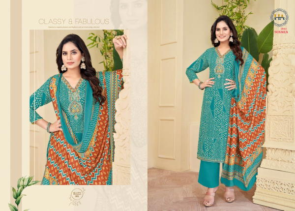 HARSHIT FASHION BY SONARA H-1371-001 TO H-1371-008