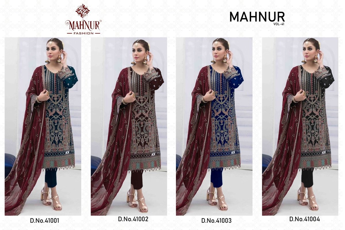 MAHNUR FASHION MAHNUR VOL-41 41001 TO 41004 5
