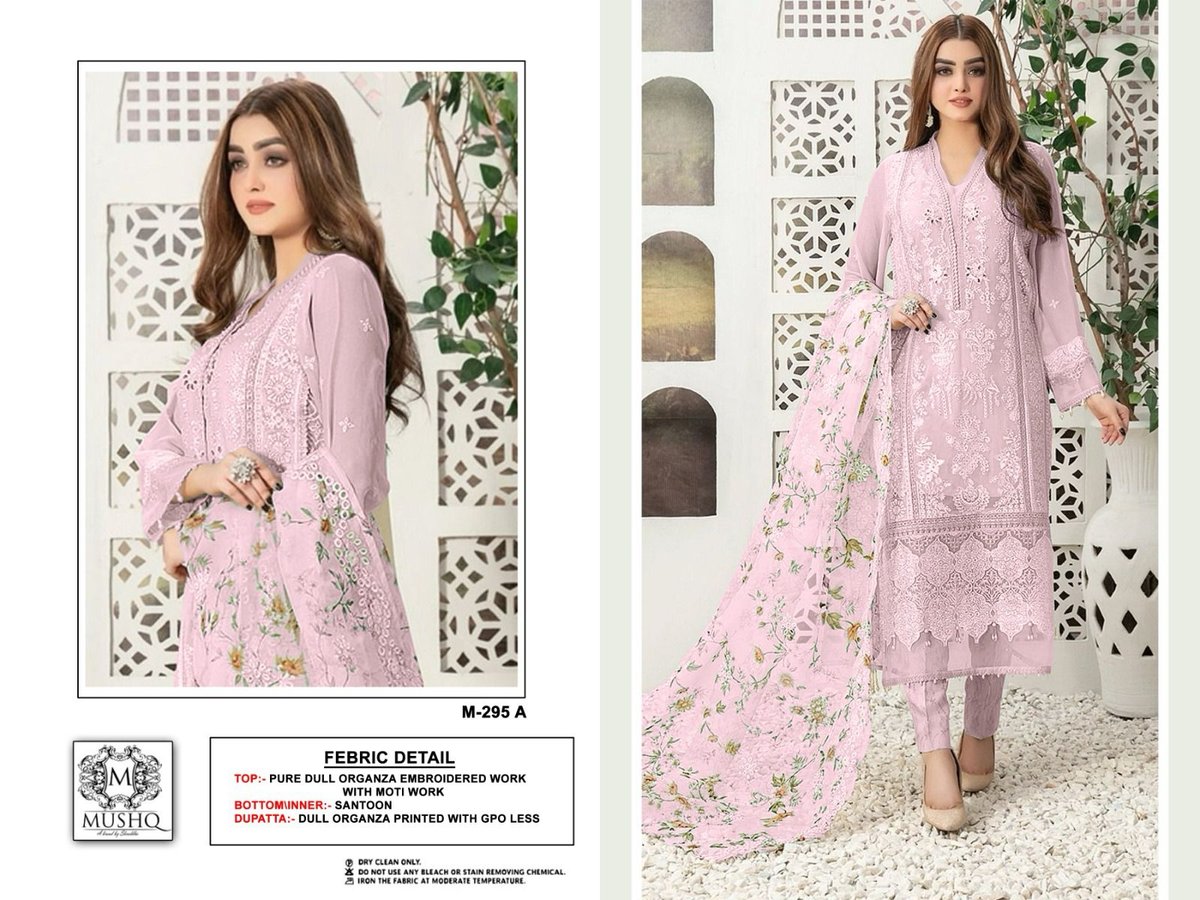 SHRADDHA DESIGNER MUSHQ M-295-A TO M-295-C 1