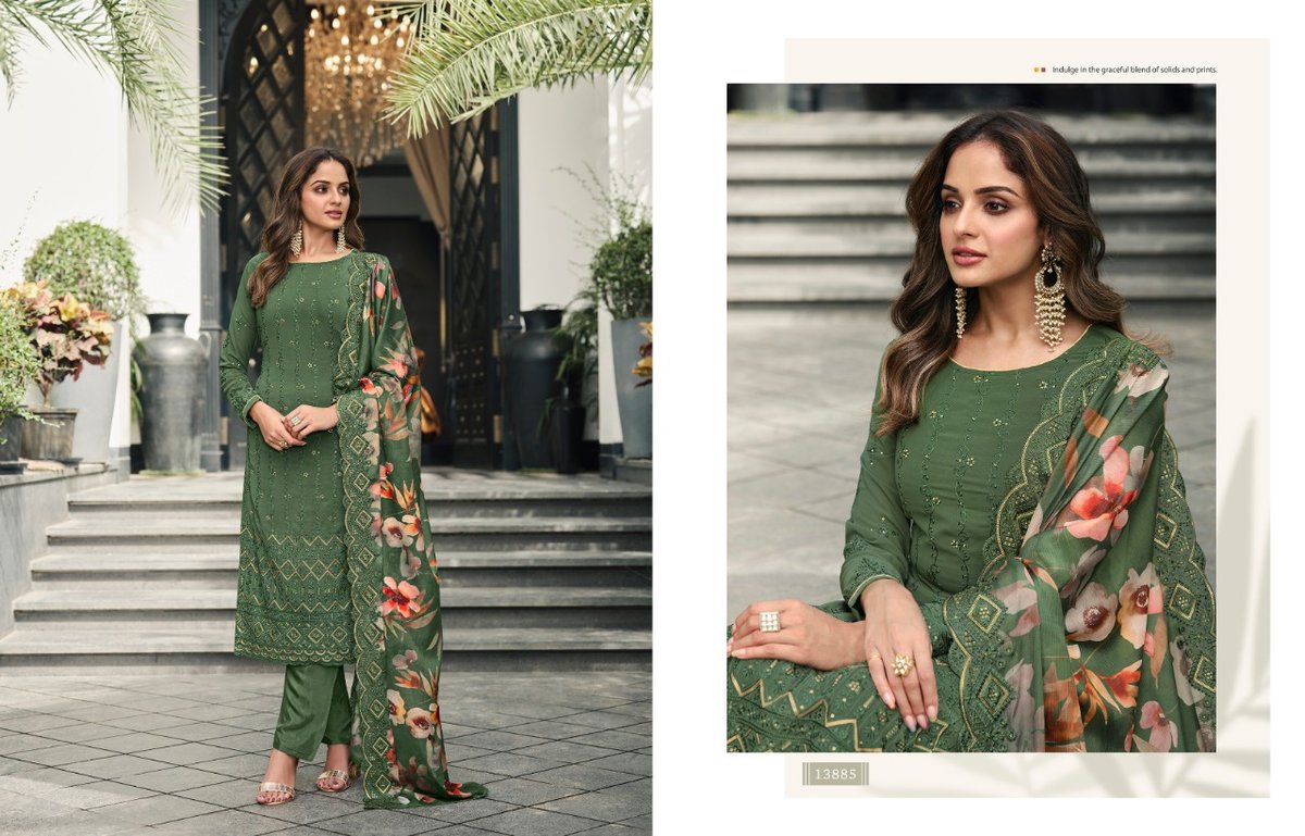 MEERA TRENDZ ZISA ELEGANT 3 13881 TO 13886 5