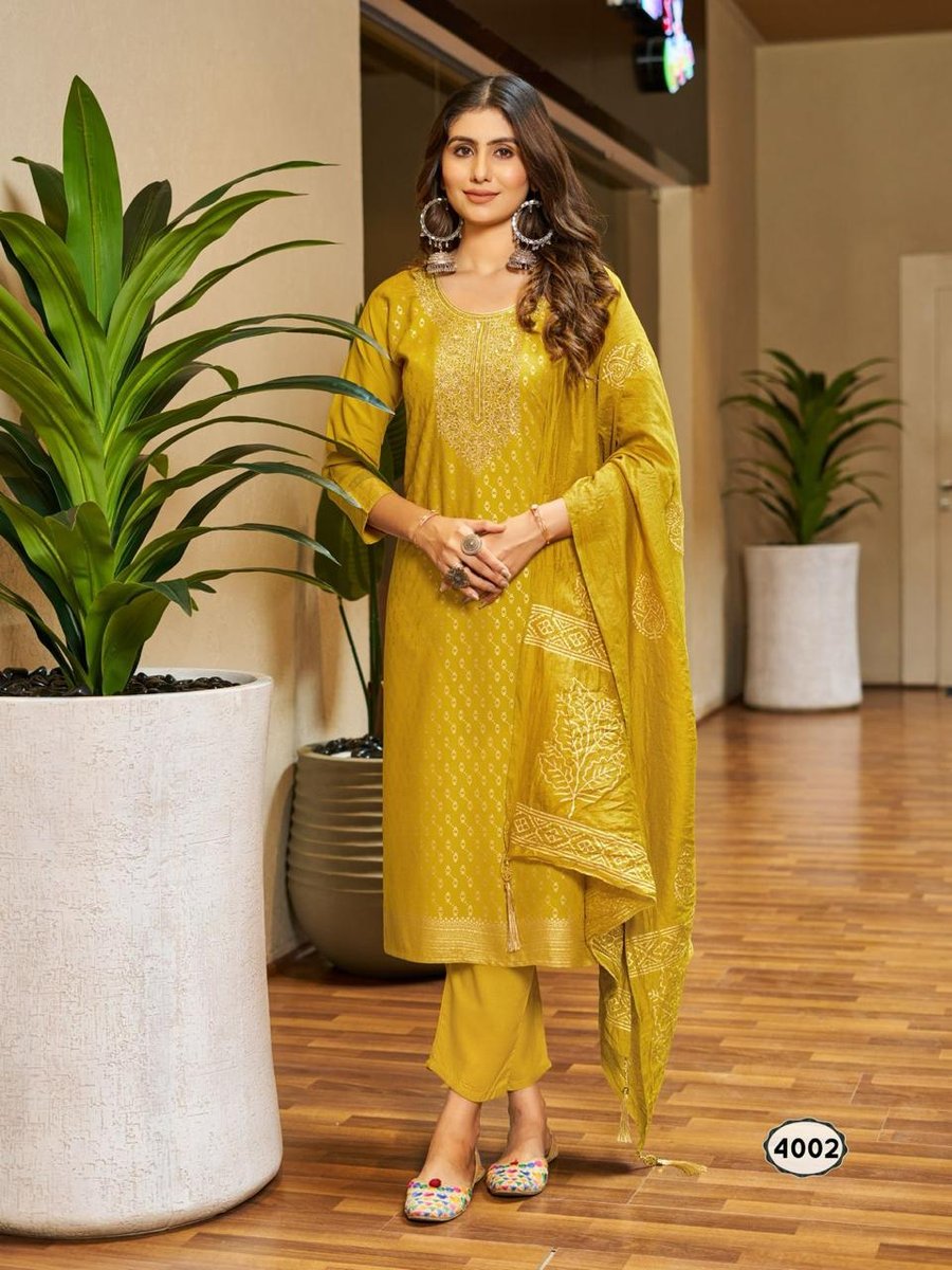 BLUE HILLS ROYAL TOUCH VOL-04 4001 TO 4008 2