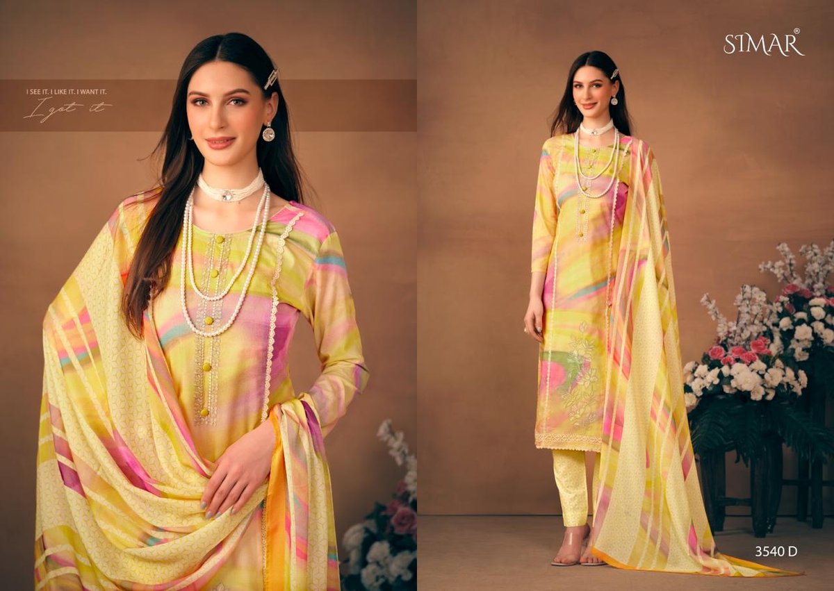 GLOSSY SIMAR ELLIZA 3540-A TO 3540-D 4