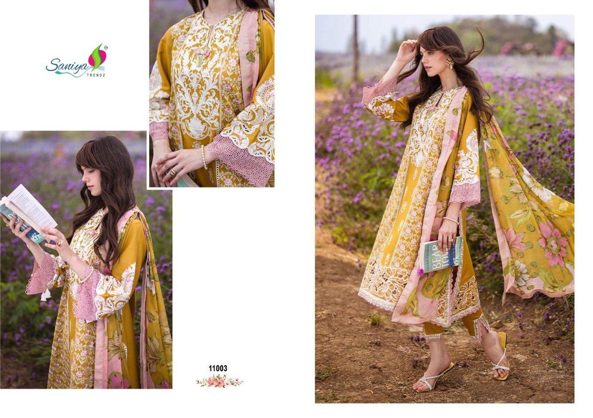 SANIYA TRENDZ MUSHQ VOL-11 11001 TO 11003 3