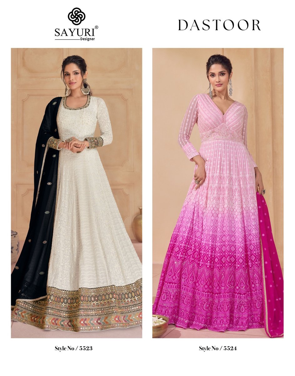 SAYURI DESIGNER DASTOOR 5523-5524 3