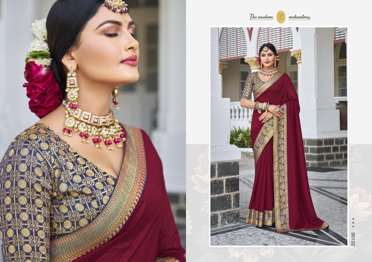 RIGHT WOMEN DESIGNER KANTARA SILK 30131 TO 30138 2