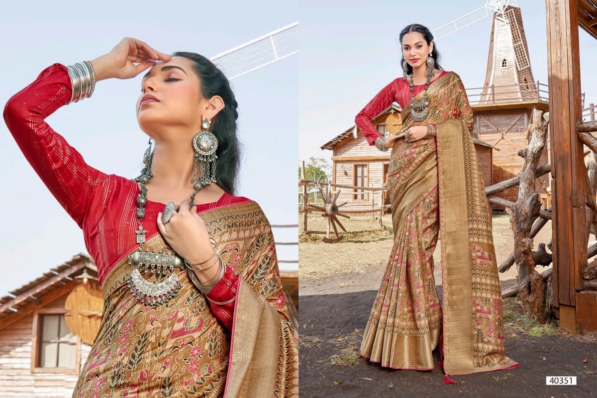 5D DESIGNER MEENAKSHI-15 40347 TO 40354 5