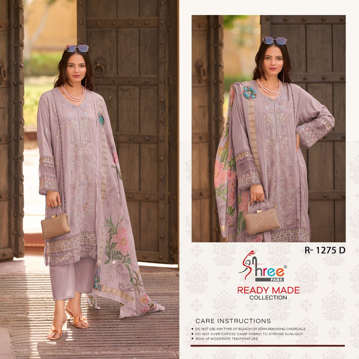 SHREE FAB READY MADE COLLECTION R-1275-A TO R-1275-D 4