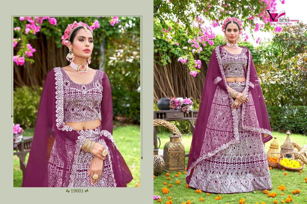 Varni Fabric Zeeya Sakshi 19001-19004 Series