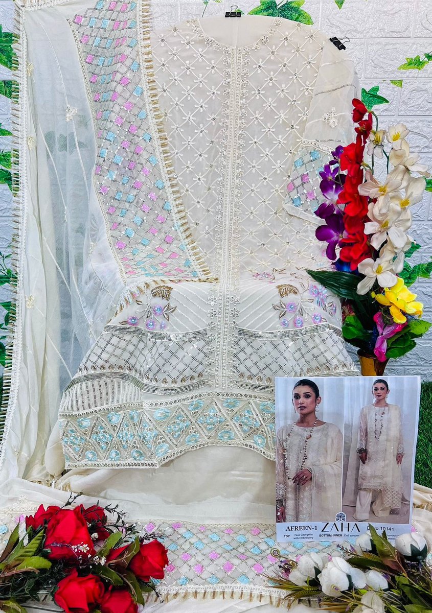 Zaha Aafreen Vol-1 10140-10142 Series 4