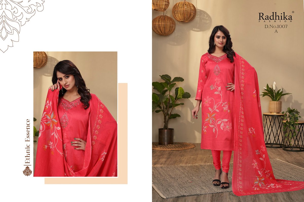 RADHIKA FASHION AZARA SUHANI 1007-A TO 1007-D 1