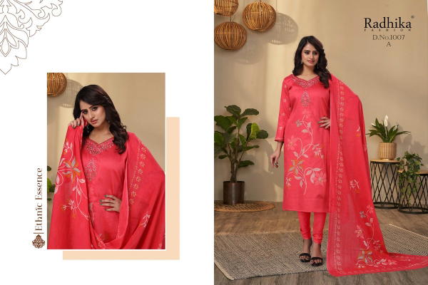 RADHIKA FASHION AZARA SUHANI 1007-A TO 1007-D