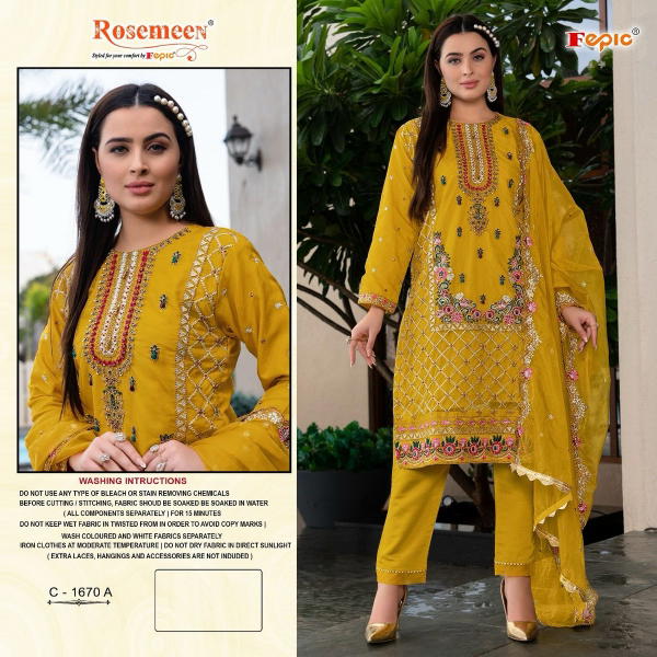 FEPIC ROSEMEEN C-1670-A TO C-1670-C