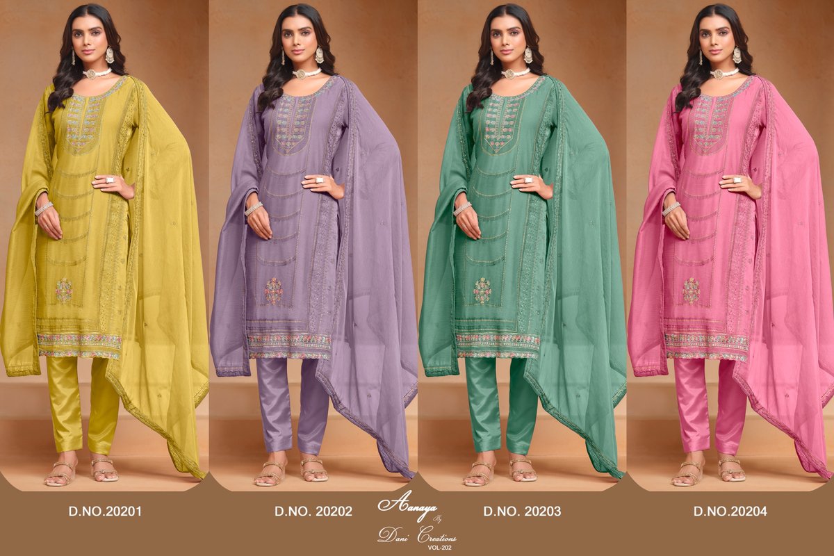 TWISHA AANAYA VOL-202 20201 TO 20204 5