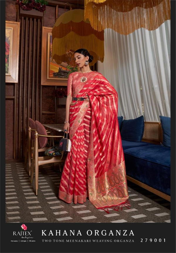 Raj Tex Kahana Organza 279001-279006 Series