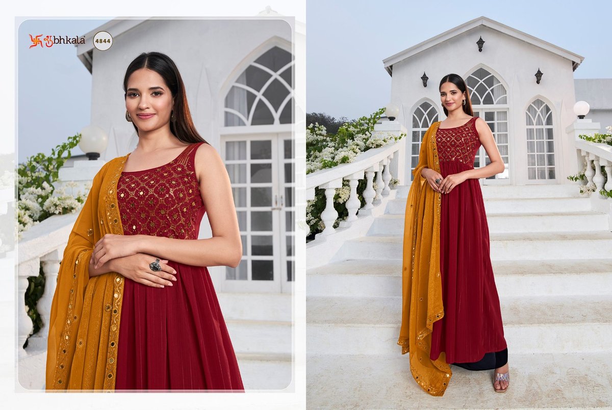 SHUBHKALA FLORY VOL-28 4841 TO 4845 4
