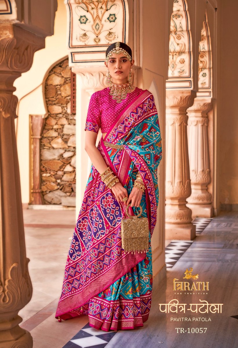Trirath Pure Pavitra Patola 10055-10066 Series 3