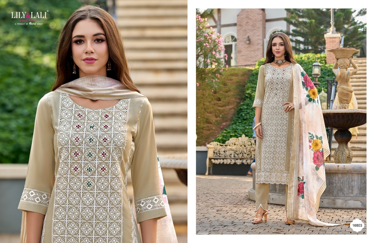 LILY & LALI COTTON CARNIVAL 16801 TO 16806 3