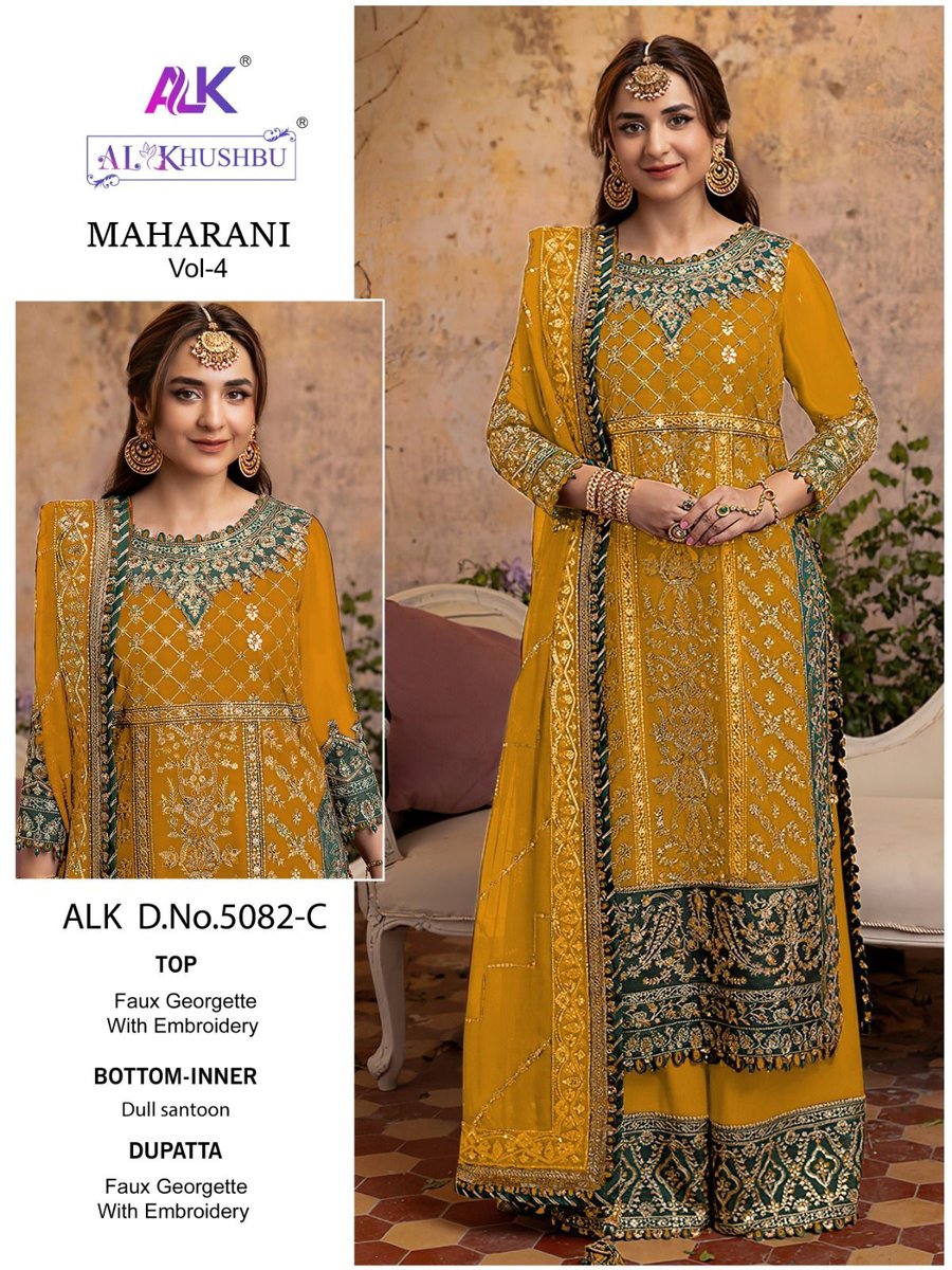 AL KHUSHBU MAHARANI VOL-4 5082-A TO 5082-D 3