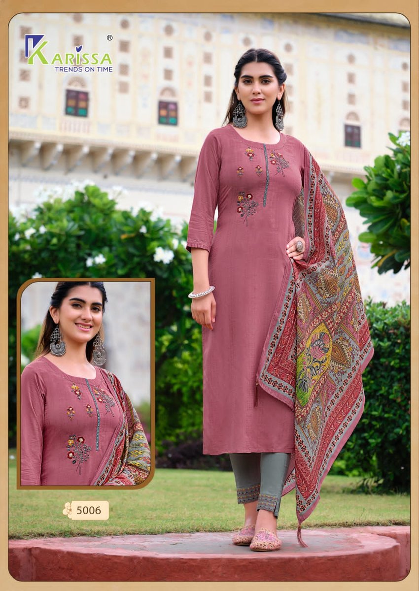 Karissa Trends Bombay Beauty Vol-5 5001-5006 Series 6