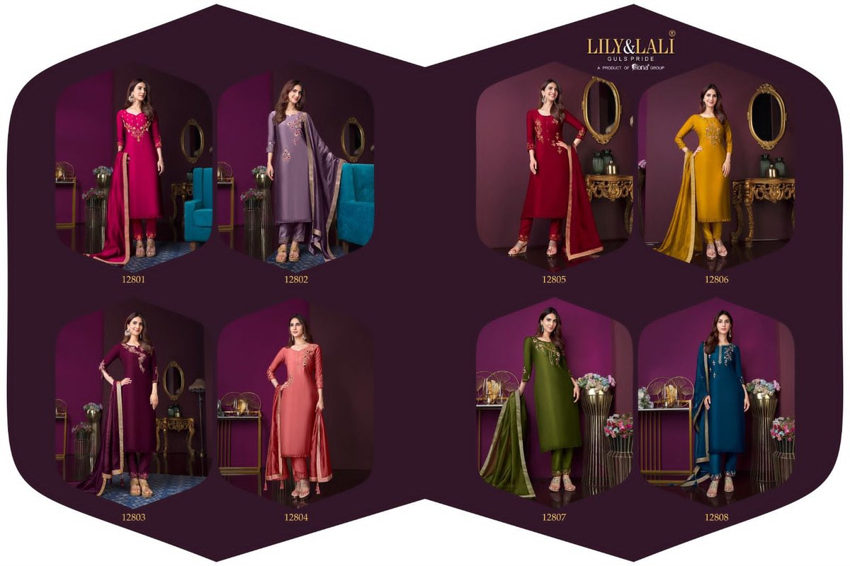 Lily And Lali Modern Ease 12801-12808 Series 9