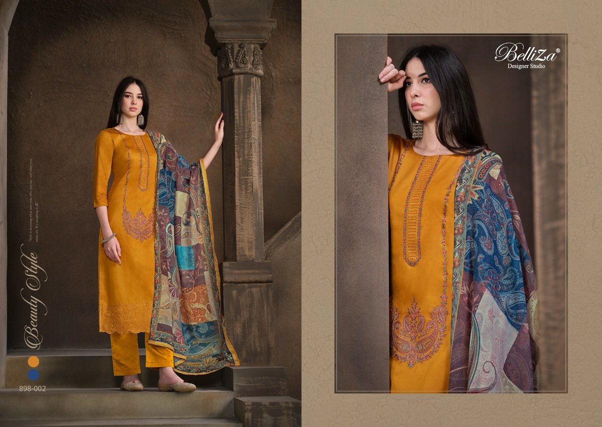 BELLIZA DESIGNER JASHN E ISHQ VOL-4 898-001 TO 898-008 2