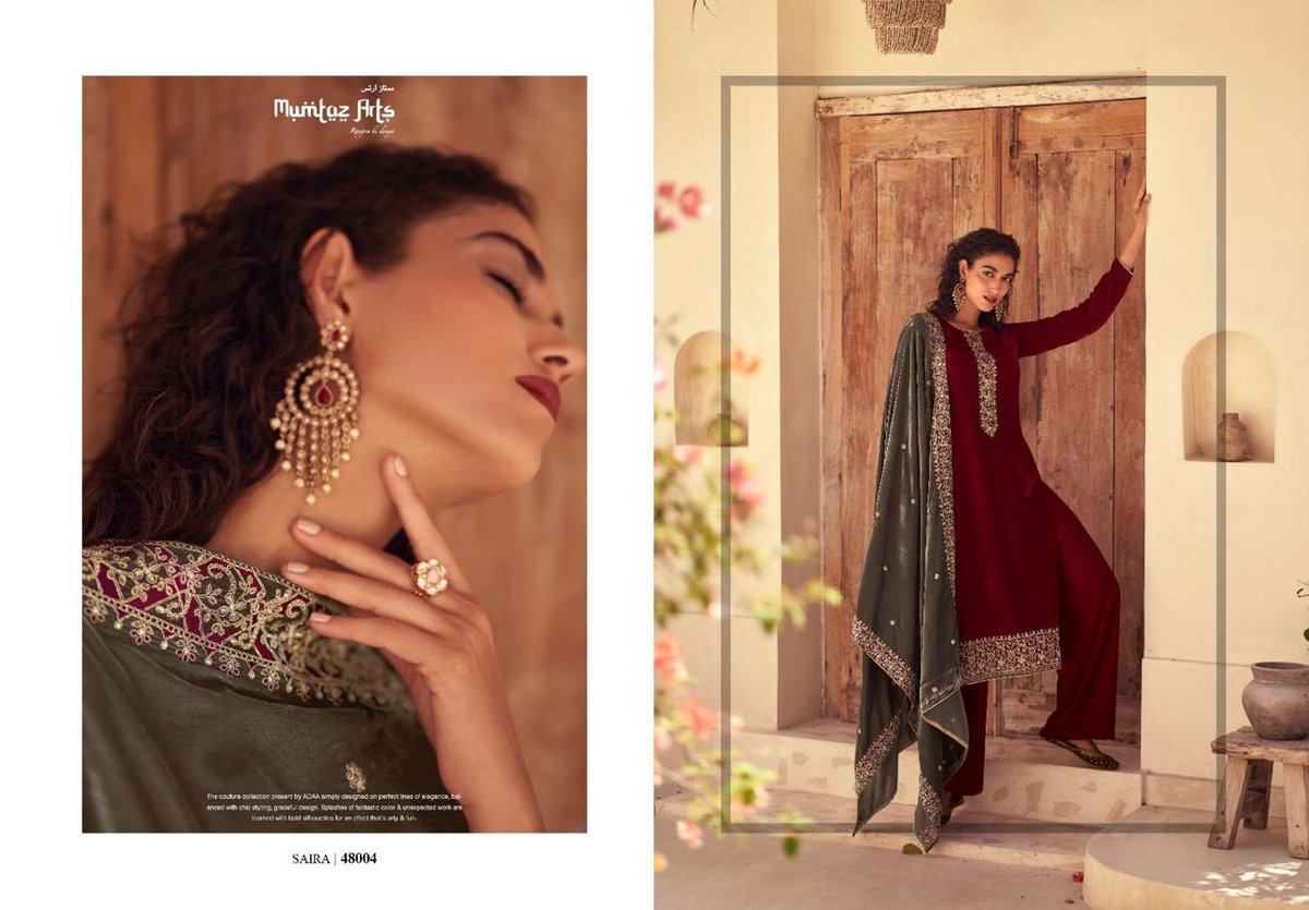 Mumtaz Arts Saira 48001-48004 Series 4