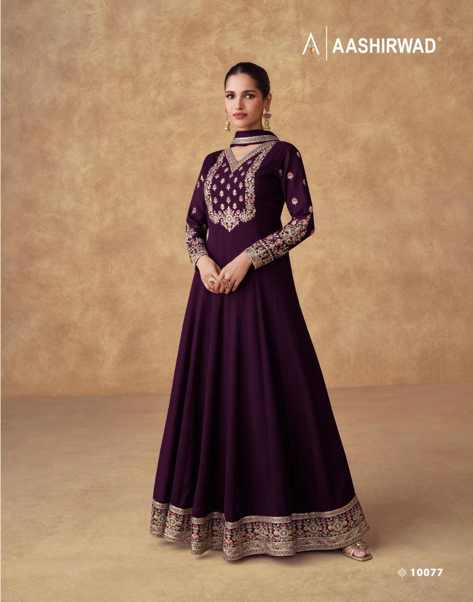 AASHIRWAD CREATION SWARA 10076-10079 2