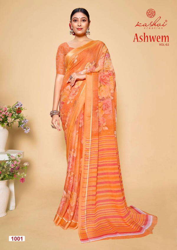 KASHVI CREATION ASHWEM VOL-02 1001 TO 1008