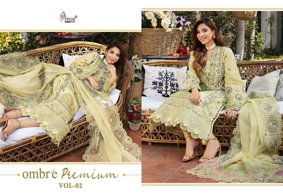 SHREE FABS OMBRE PREMIUM VOL-2 3961-3966 SERIES 2