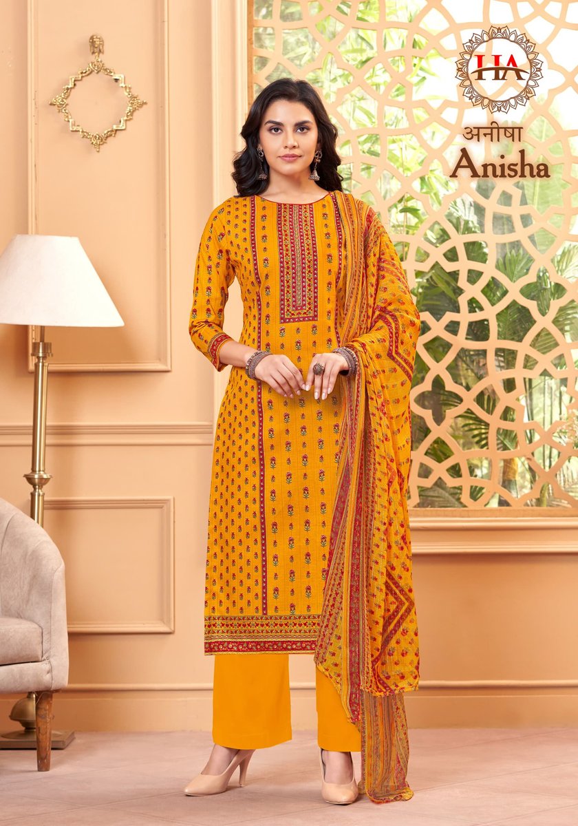 HARSHIT FASHION ANISHA H-1524-001 TO H-1524-008 4
