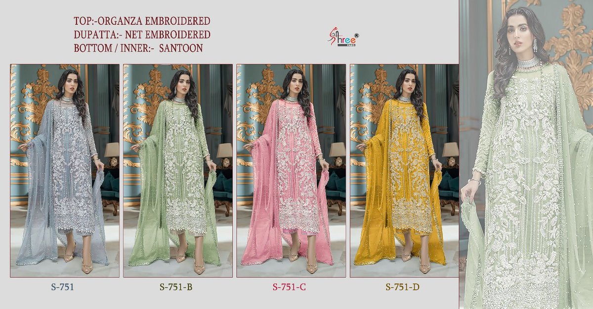 Shree Fab S-751 Colors 5
