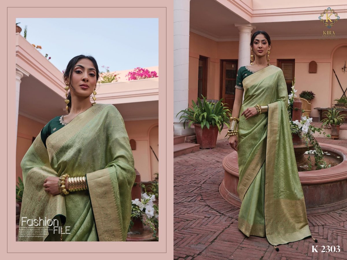KIRA CREATION KYARA SILK VOL-1 K-2301 TO K-2306 3