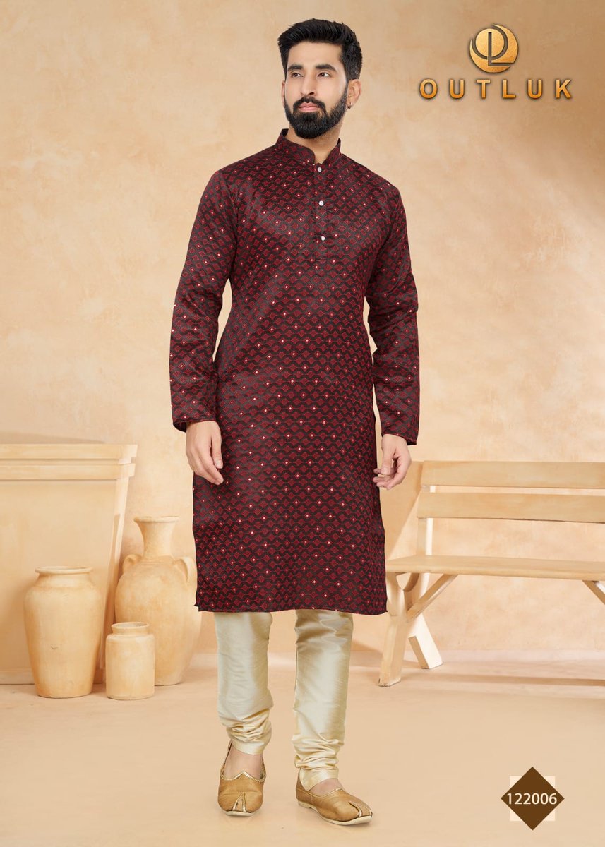 Kurta Pajama Outluk Vol-122 122001-122006 Series 6