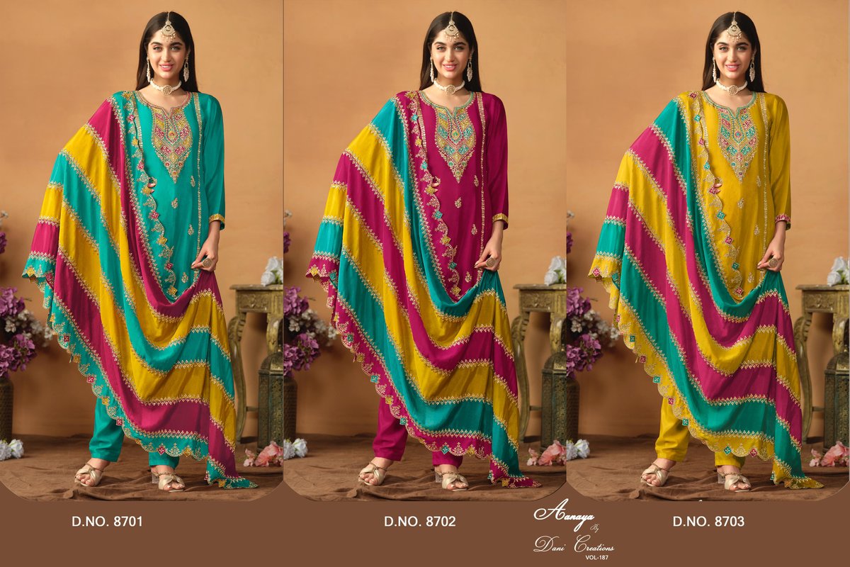 TWISHA AANAYA VOL-187 8701 TO 8703 4