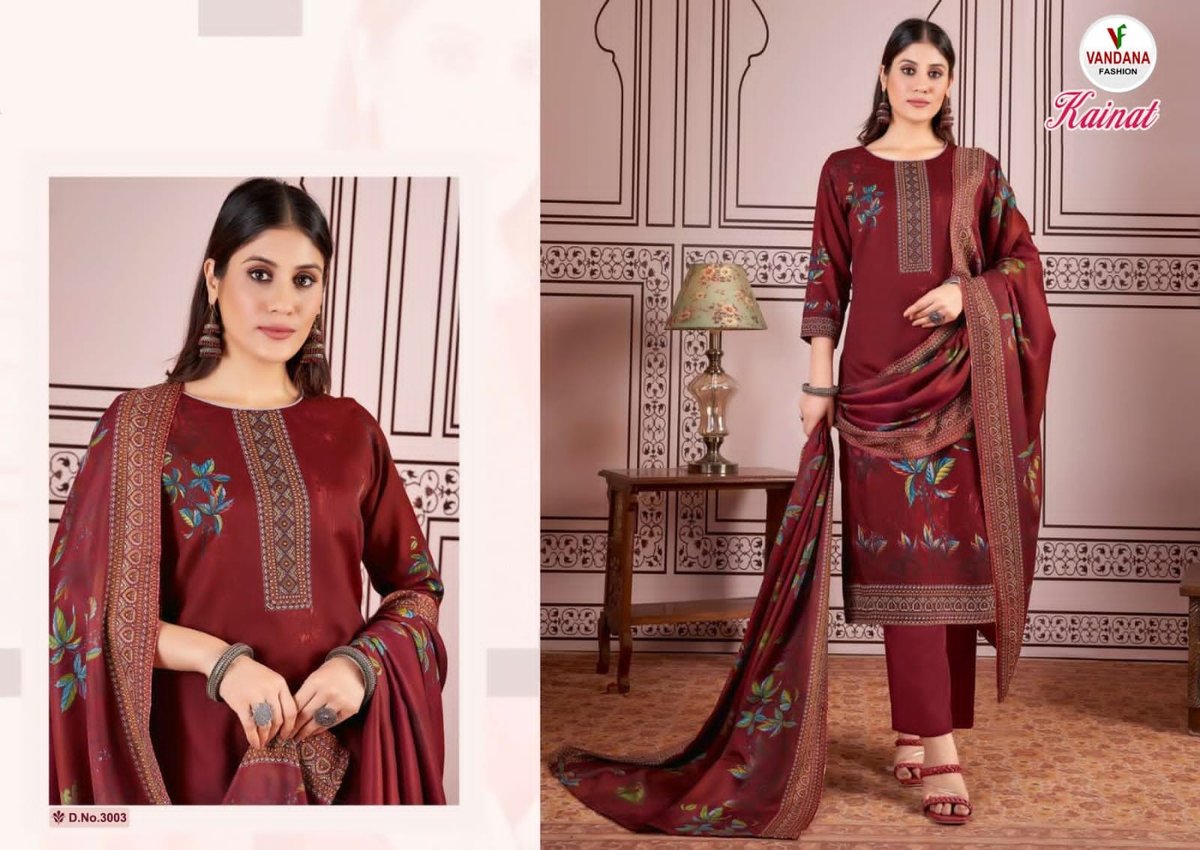 VANDANA FASHION KAINAT VOL-03 3001 TO 3010 3