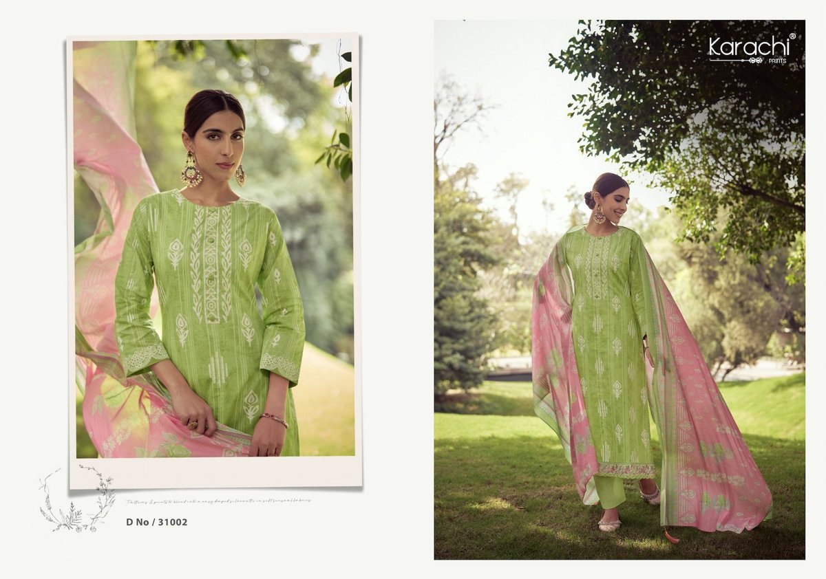 KARACHI PRINTS KAABIL 31001 TO 31006 2