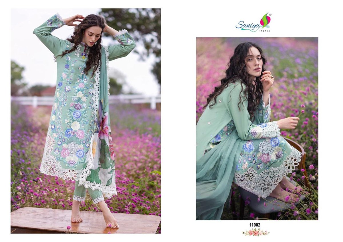SANIYA TRENDZ MUSHQ VOL-11 11001 TO 11003 2