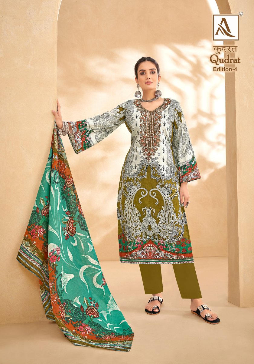 ALOK SUIT QUDRAT - 4 H-1544-001 TO H-1544-008 2