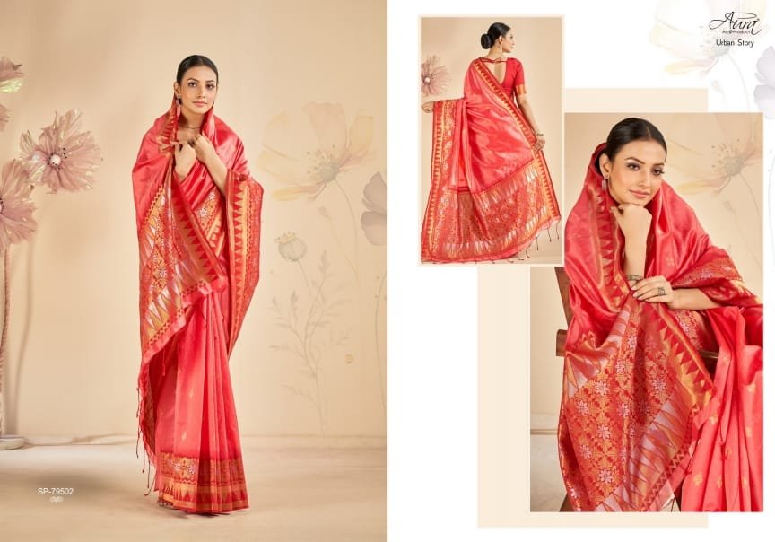 AURA SAREE URBAN STORY 79501 TO 79507 2
