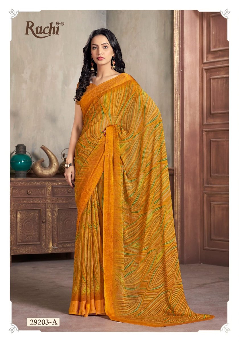 RUCHI SAREE CHERRY-40 29201-A TO 29203-D 9