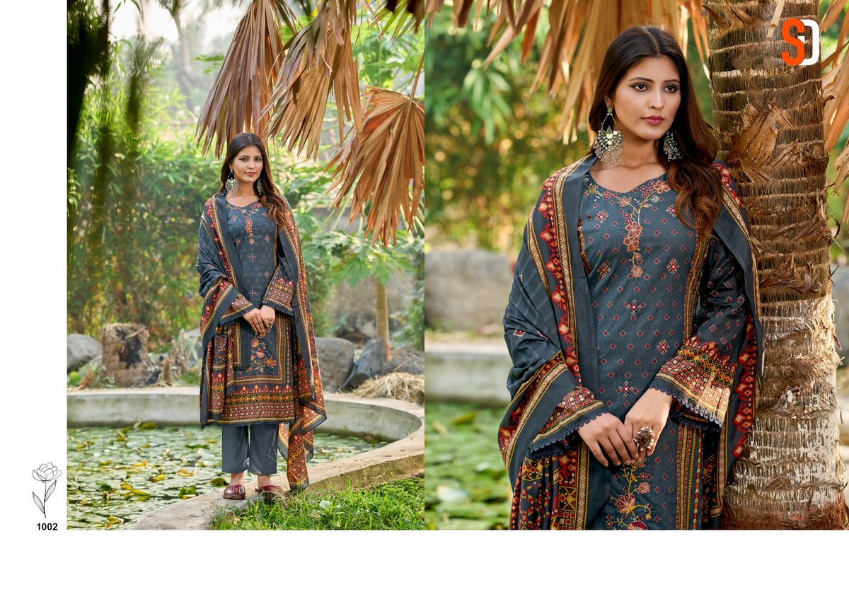 SHRADDHA DESIGNER BIN SAEED VOL-6 1001 TO 1008 2