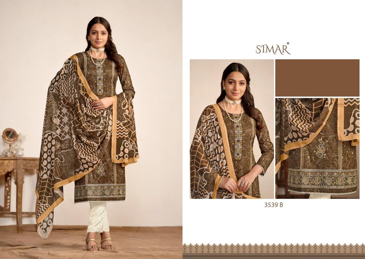 GLOSSY SIMAR SAMARA 3539-A TO 3539-D 2