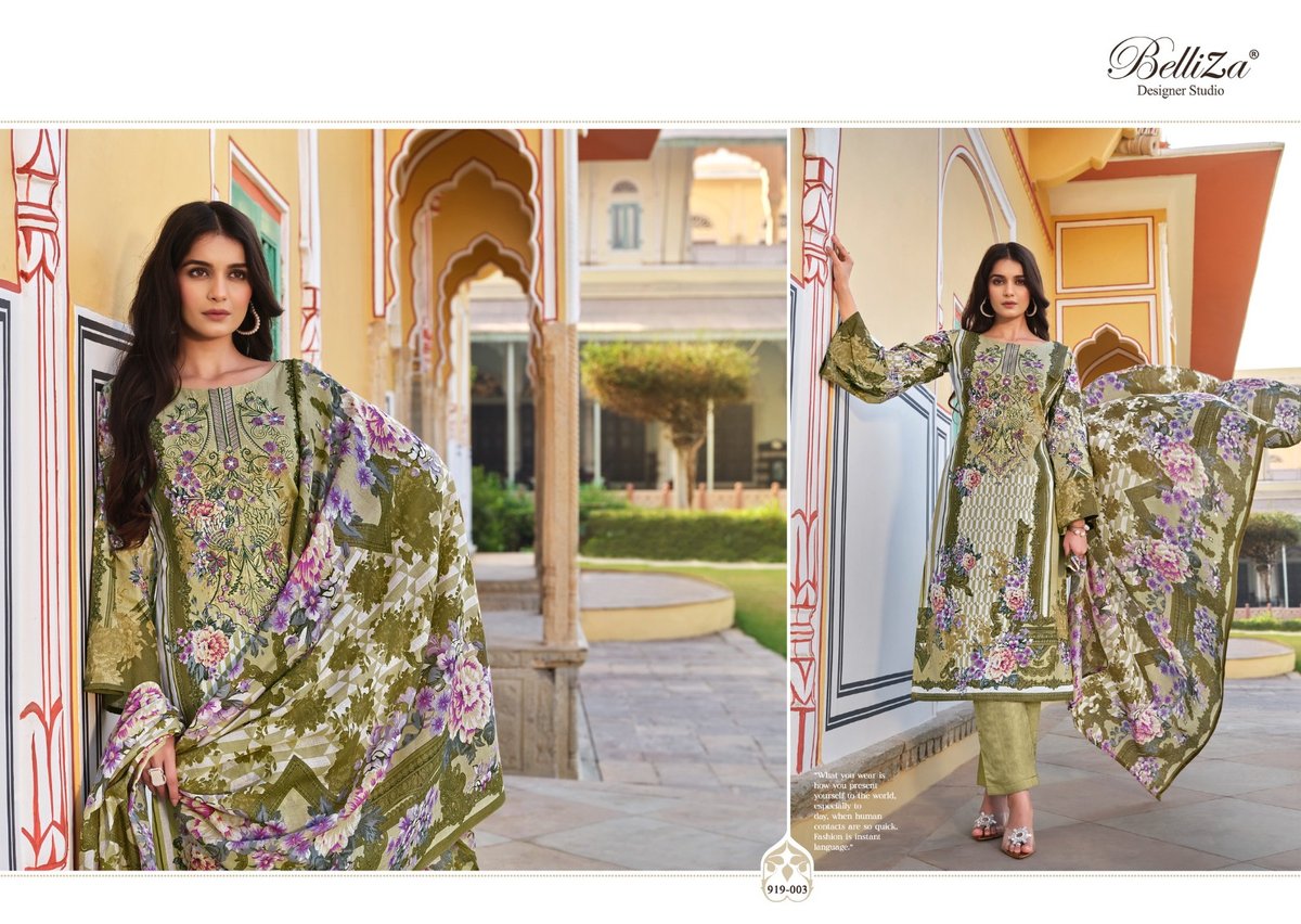 BELLIZA DESIGNER NAIRA VOL-52 919-001 TO 919-008 3