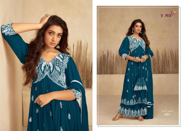 Vamika Fashion Lakhnavi Vol-7 1038B TO 1038E