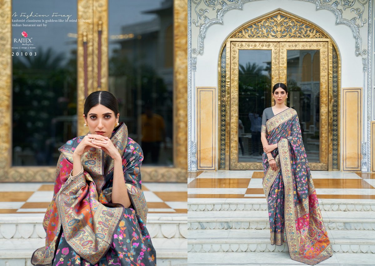Rajtex Fabrics Kashifa Silk 201001-201006 Series 3