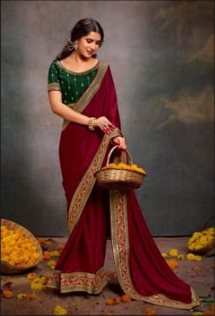 SUMA DESIGNER SILK SANCHI 3001 TO 3009 1