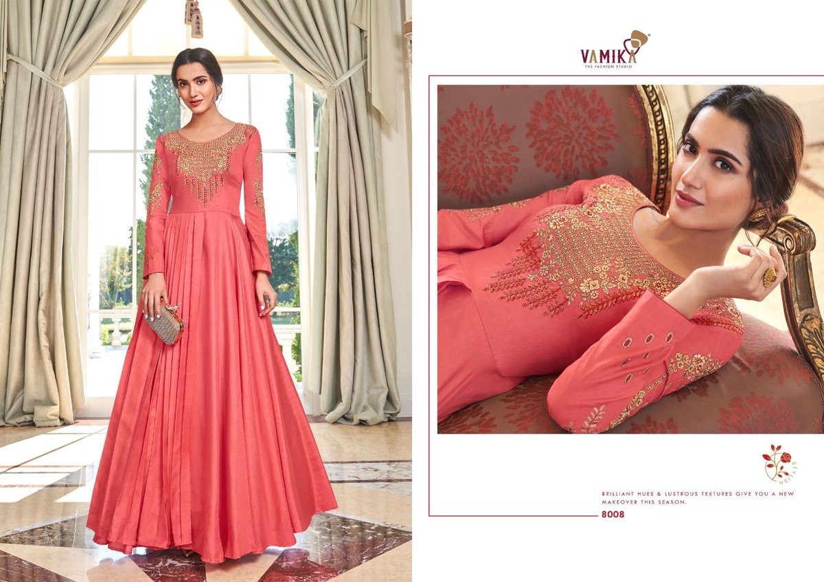 Vamika Fashion Kaseesh 8001-8008 Series 8